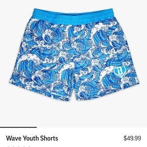 Wave Youth Blue Shorts